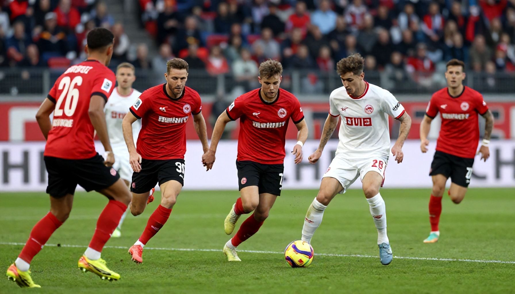 Frankfurts starke Offensive