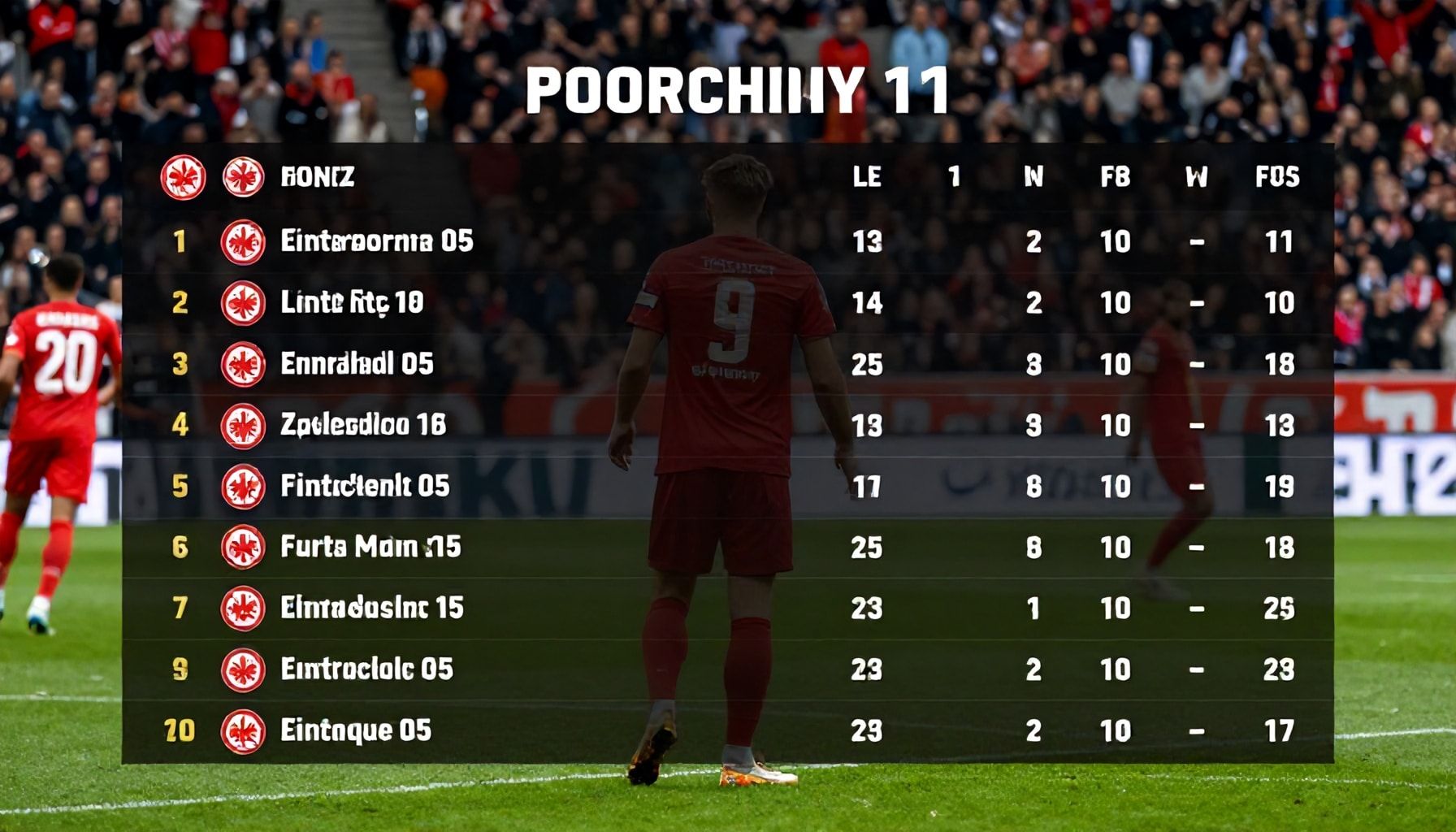 Frankfurts starke Saisonleistung