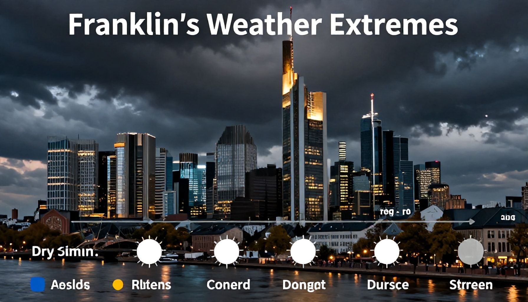 Frankfurts Wetterextreme: Eine historische Übersicht