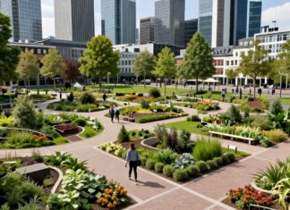 Frankfurts Gateway Gardens wächst mit 20 neuen Grünflächen