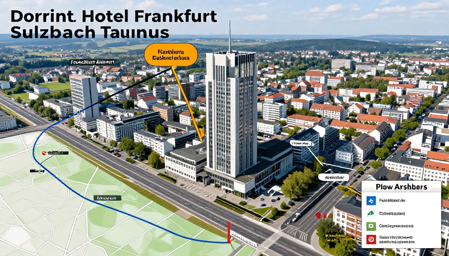 Lage und Anbindung des Hotels