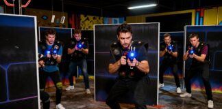 Lasertag Frankfurt: 12 Spieler, 3 Arenen, unendlicher Spaß