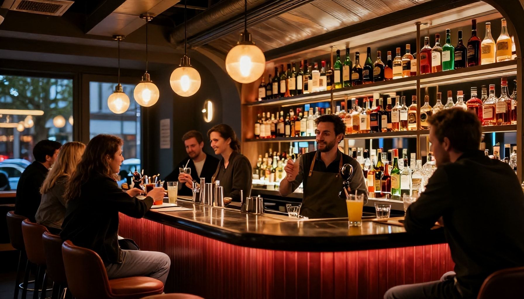 Lebendige Atmosphäre und einzigartiges Konzept