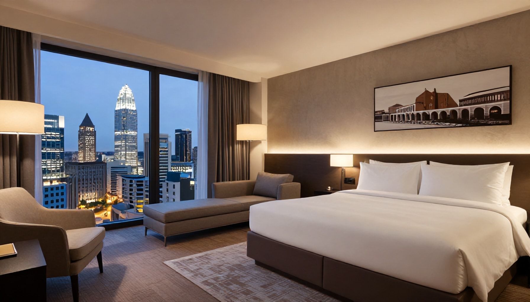 Luxuriöse Zimmer und Suiten im Herzen der Stadt