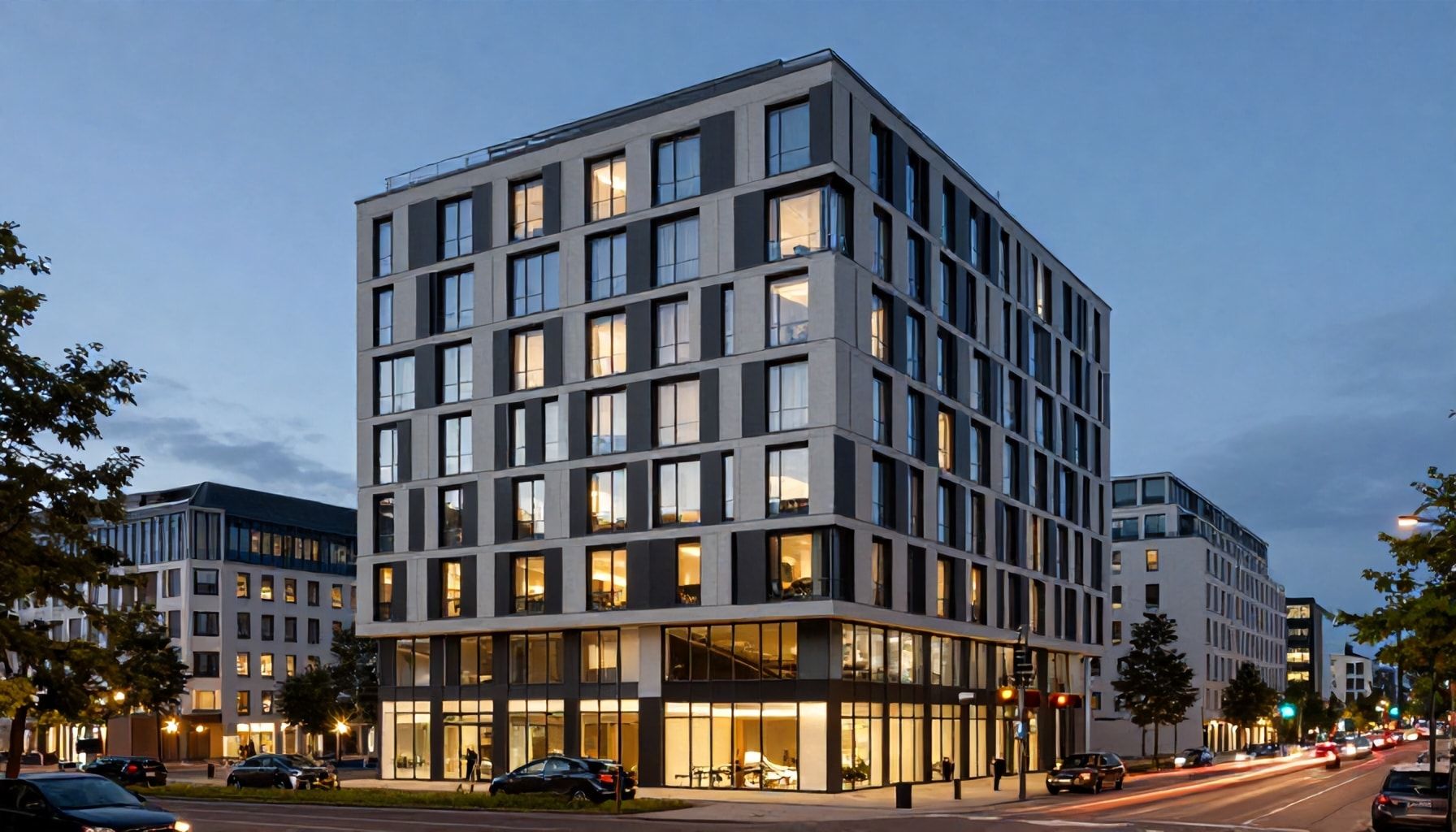 Moderne Architektur und 250 komfortable Zimmer