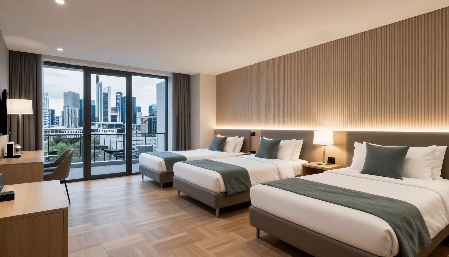 Moderne Ausstattung und 300 Betten