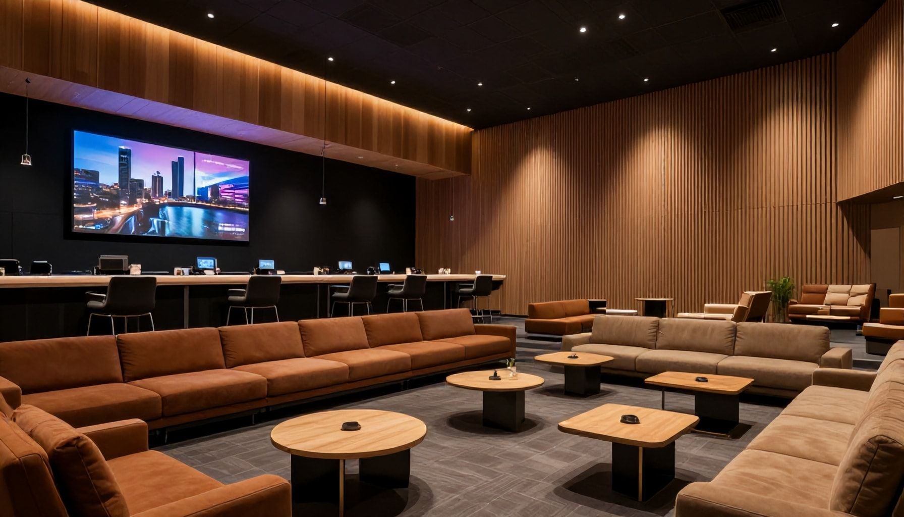 Moderne Ausstattung und Komfort in zwölf Sälen