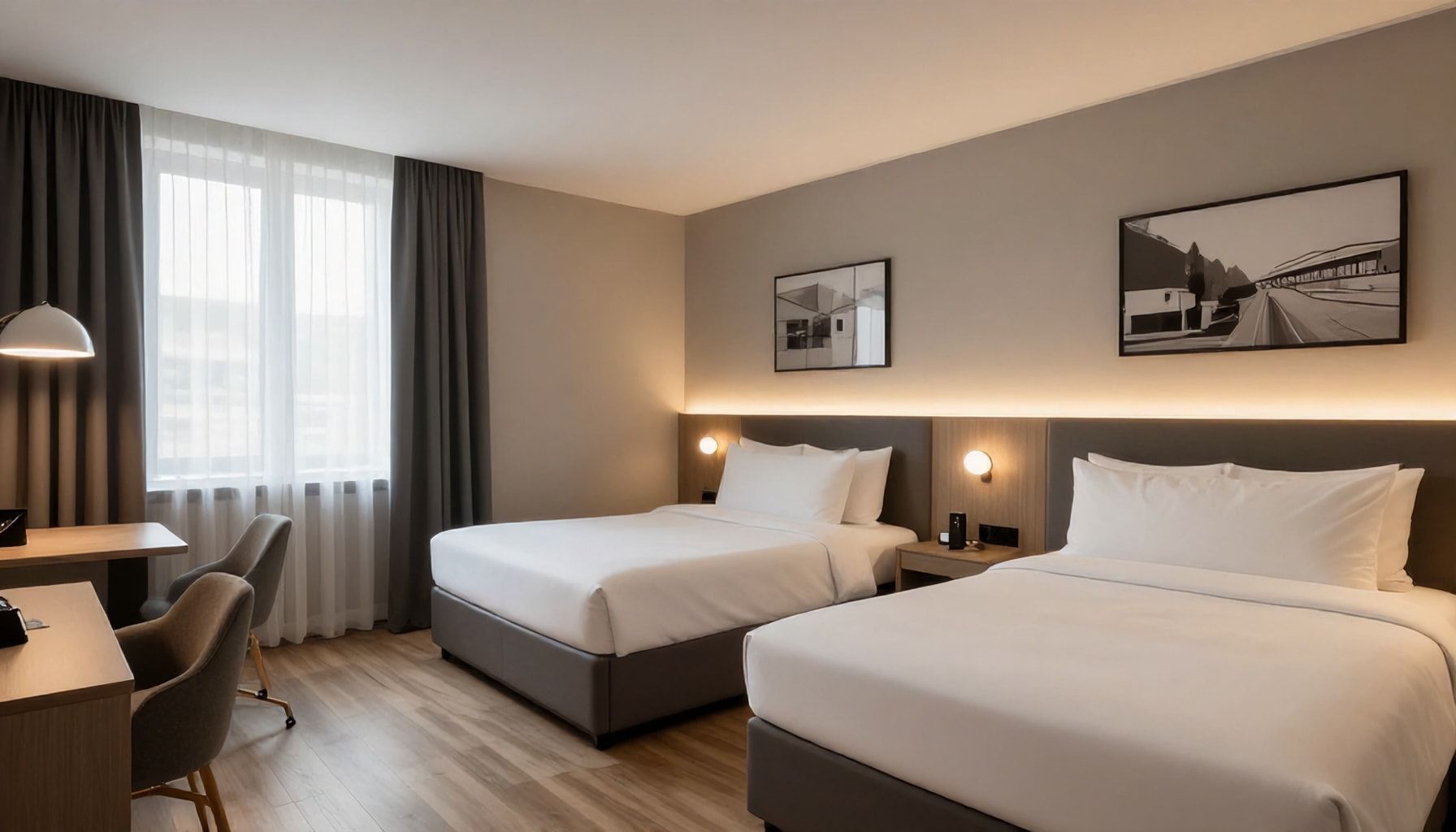 Moderne Gestaltung und komfortable Zimmer