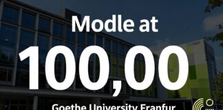 Moodle der Goethe-Universität Frankfurt erreicht 100.000 Nutzer Home