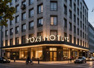 Neues Moxy Hotel mit 254 Zimmern in Frankfurt Ost eröffnet