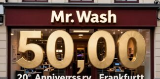 Frankfurts Mr. Wash feiert 20-jähriges Jubiläum mit 50.000 Kunden