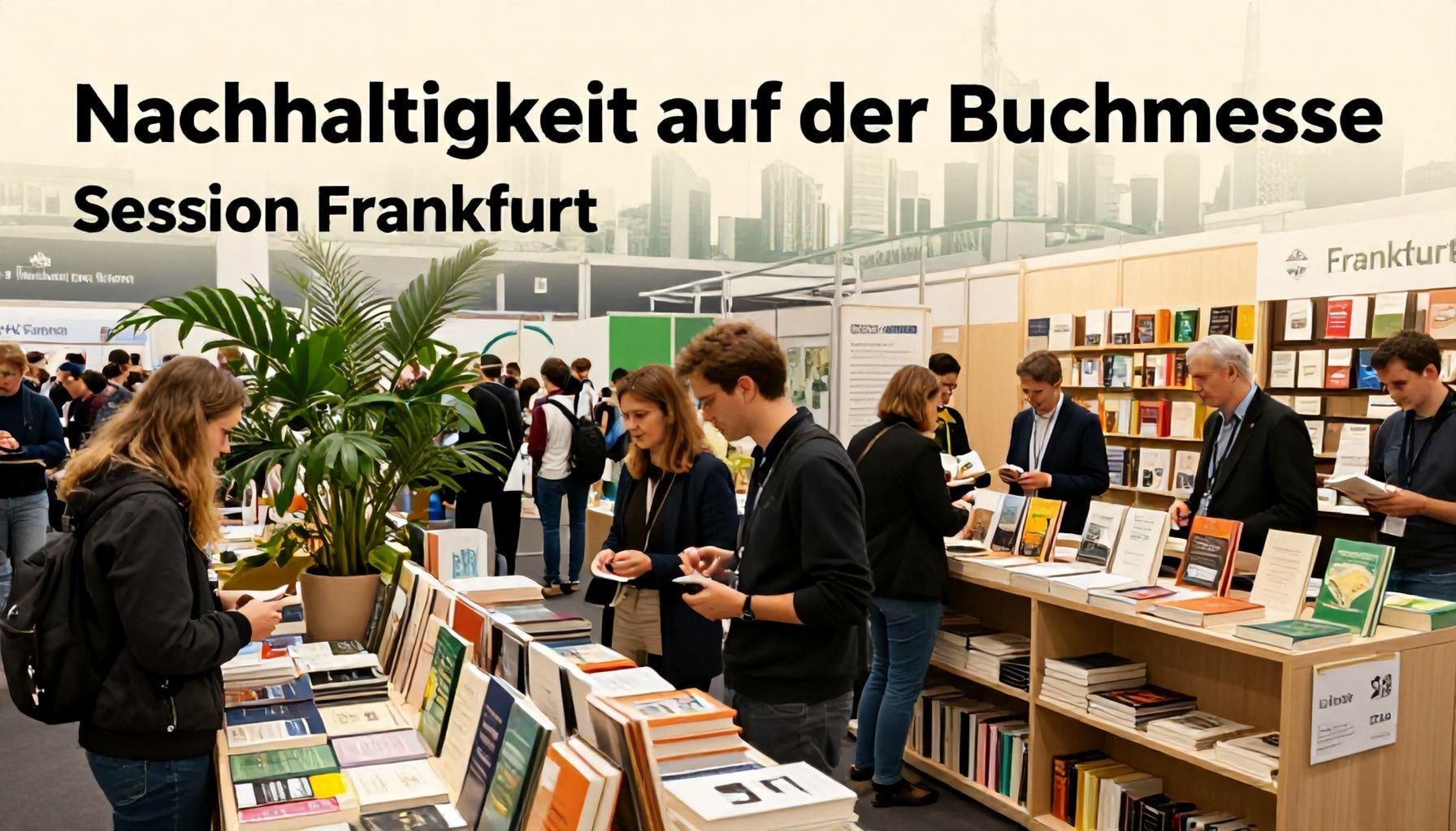 Nachhaltigkeit auf der Buchmesse