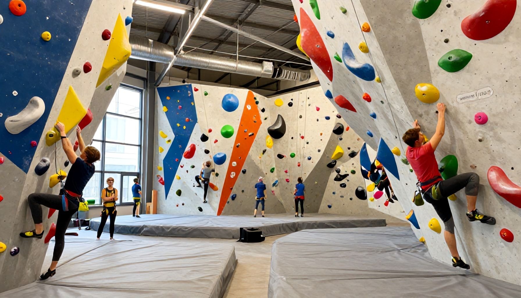 Neue Kletterhalle in Frankfurt eröffnet