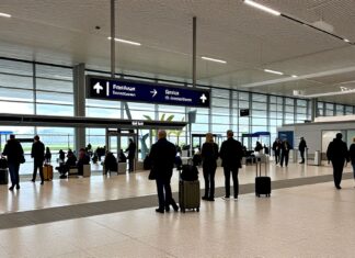 Neue Abfahrtszone am Terminal 2 des Frankfurter Flughafens eröffnet