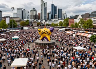 Platzhirsch Frankfurt: 100.000 Besucher feiern vier Tage lang