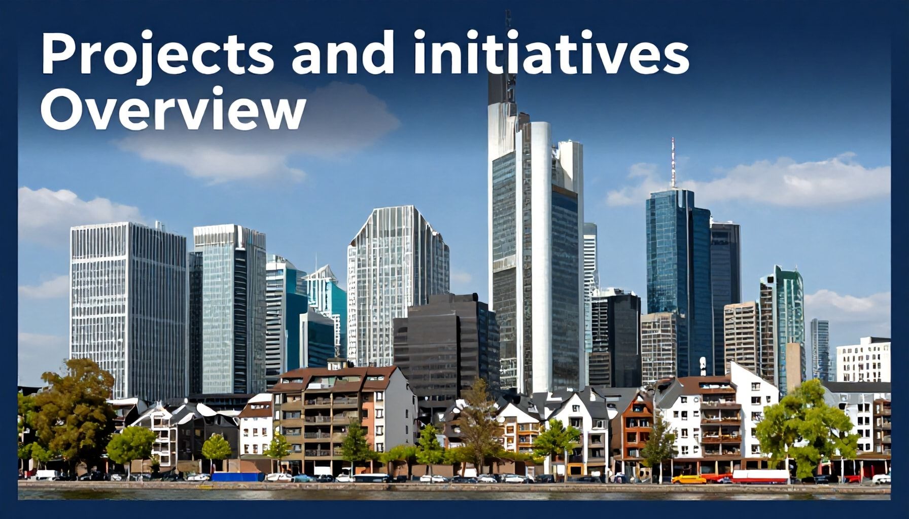 Projekte und Initiativen im Überblick