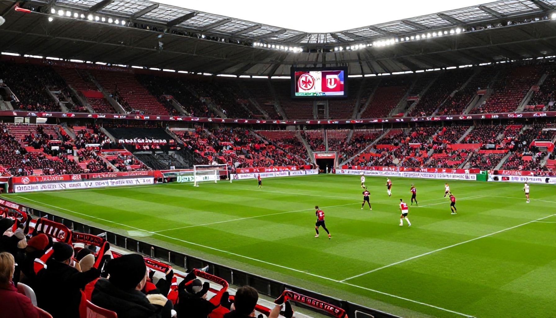 Rekordkulisse im Deutsche Bank Park