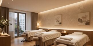 Neue Luxus-Spa in Frankfurt mit 25 Behandlungsräumen eröffnet Home