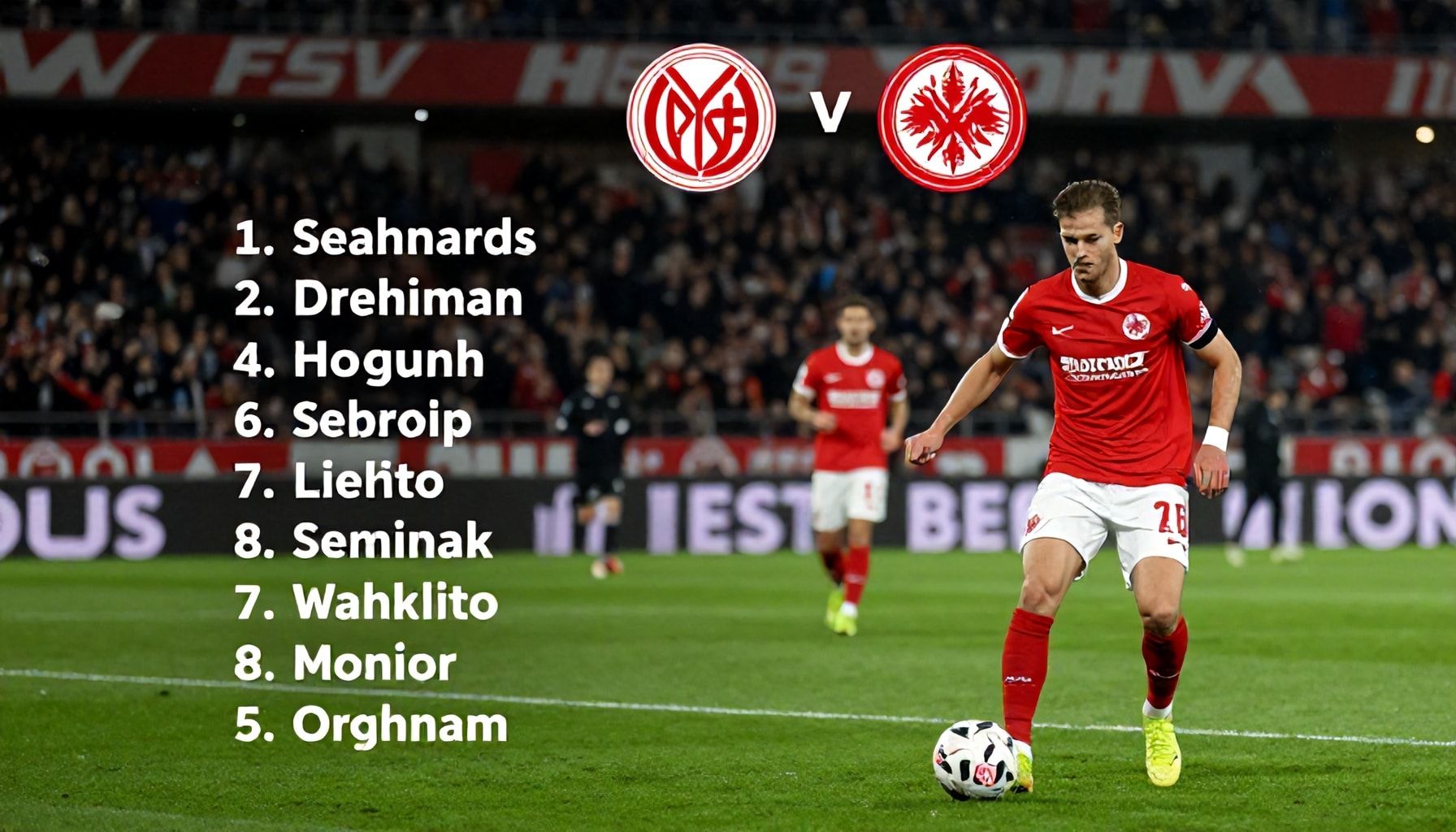 Spannende Statistiken und Aufstellungen der Teams