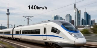 Stuttgart und Frankfurt verbinden mit 140 km/h Home