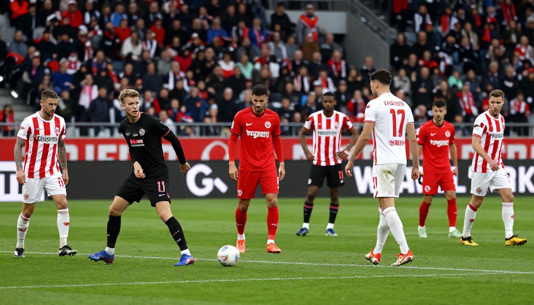 Taktische Aufstellungen im Vergleich