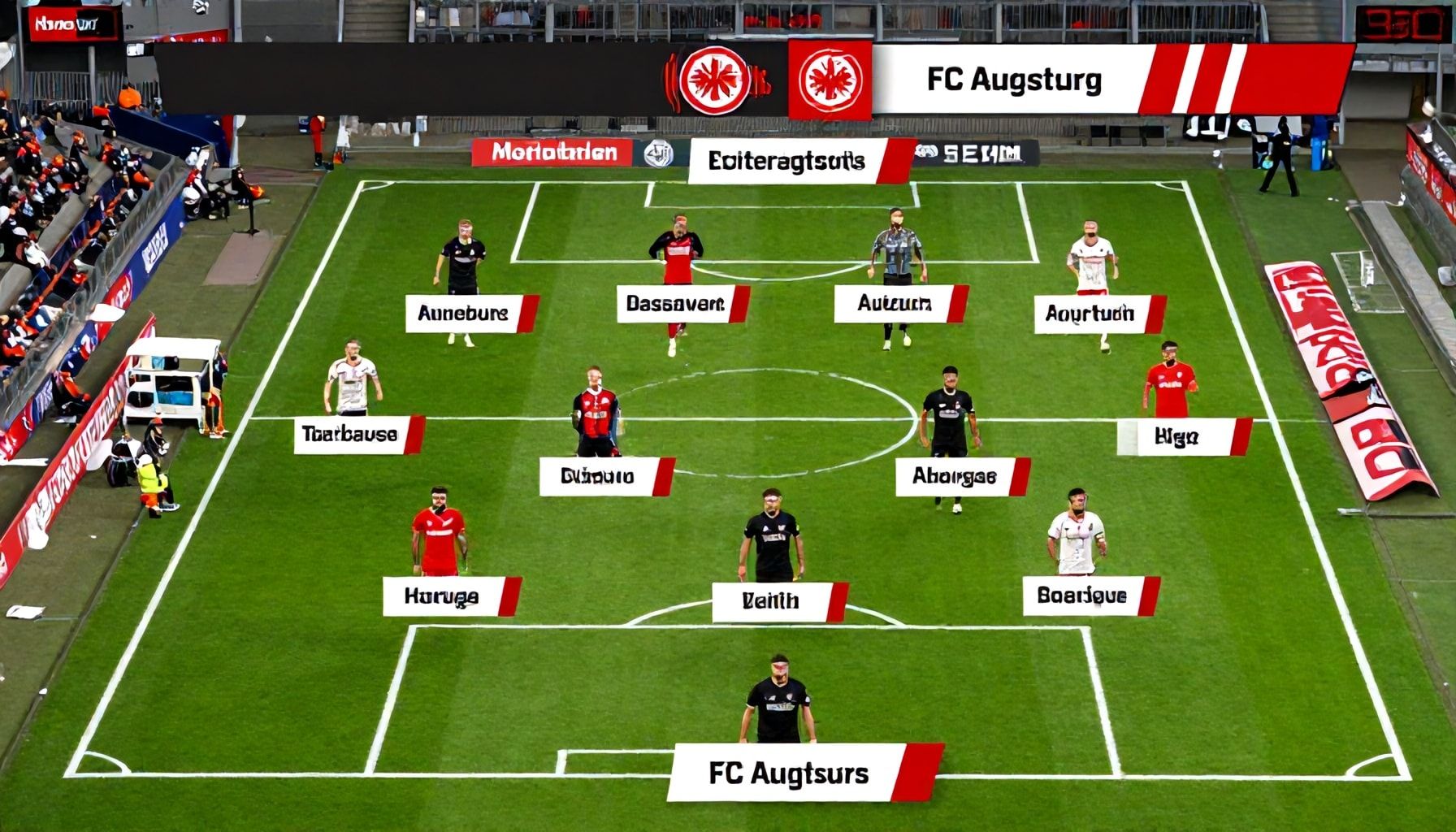 Taktische Aufstellungen im Vergleich