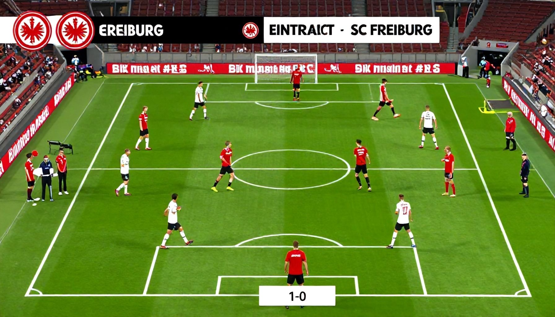 Taktische Überlegungen des Trainers