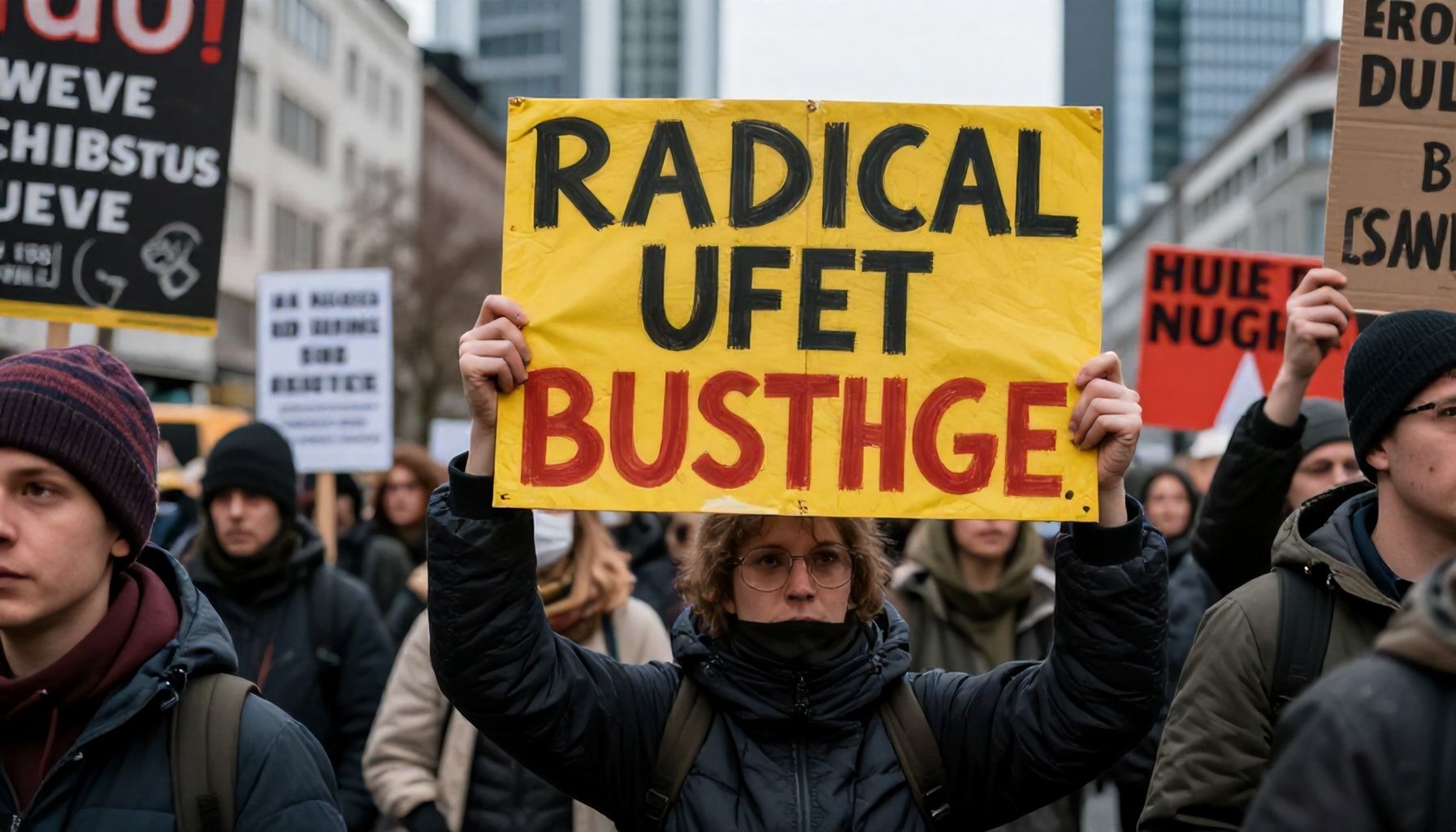 Tausende fordern radikalen Wandel