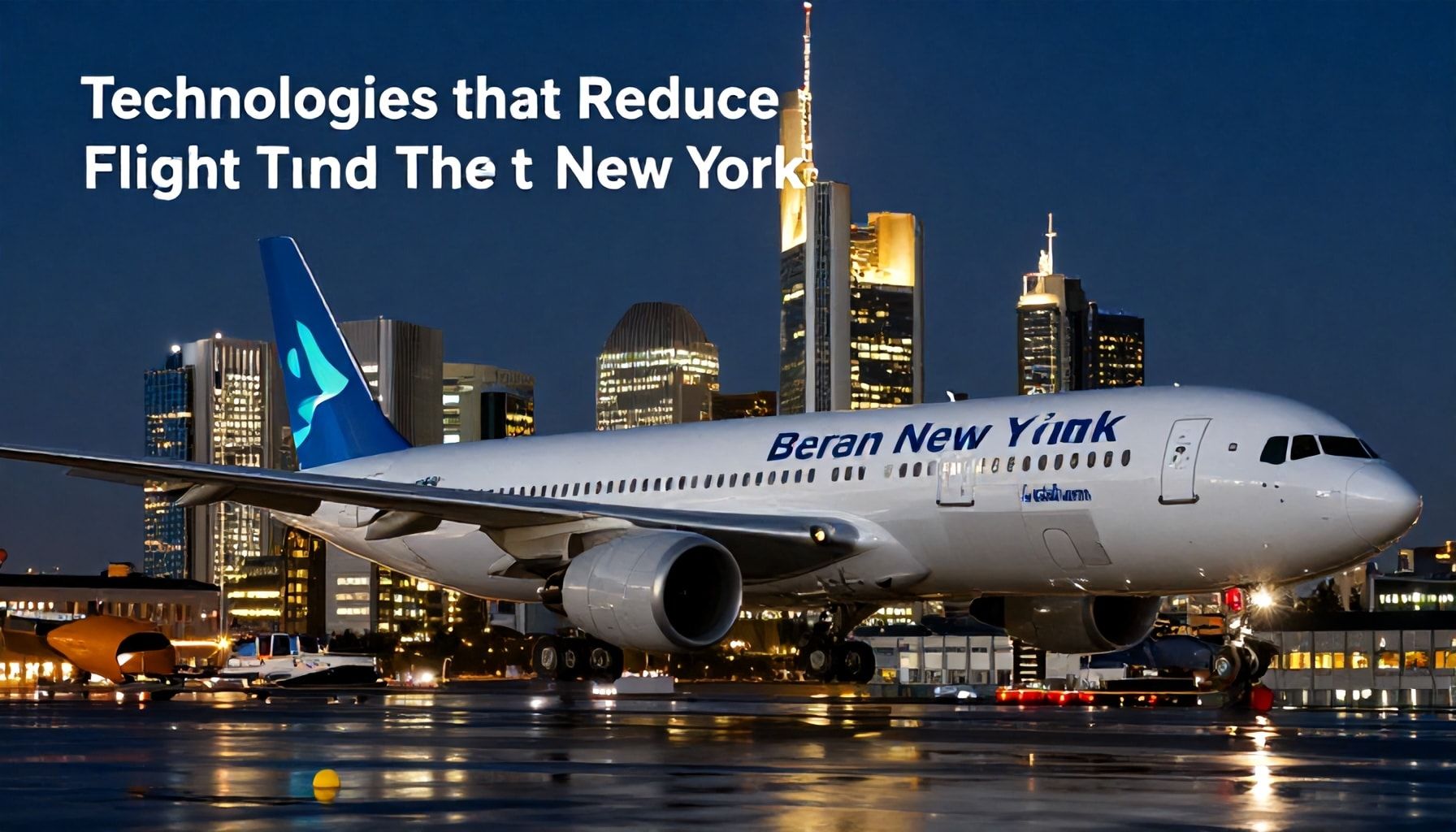 Technologien, die die Flugzeit verkürzen