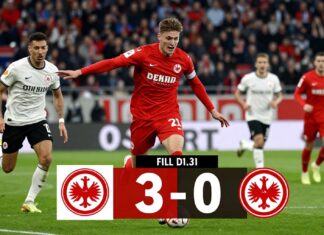 Eintracht Frankfurt dominiert mit 3:0-Sieg gegen FC Augsburg