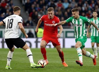 Frankfurts 2:1-Sieg gegen Bremen sichert Europa League-Platz