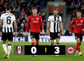 Fulham und Eintracht Frankfurt: Statistiken zeigen 4 Siege für die Gäste