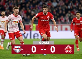 RB Leipzig und Eintracht Frankfurt: Statistiken zeigen 50 Tore in letzten fünf Duellen