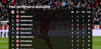 TSG Hoffenheim besiegt Eintracht Frankfurt mit 2:1 in der Bundesliga