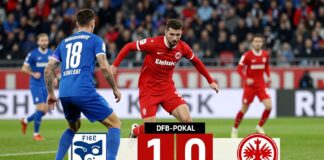 Heidenheim empfängt Frankfurt mit 1:0-Sieg im DFB-Pokal