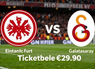 Eintracht Frankfurt empfängt Galatasaray: Tickets ab 29,90 Euro erhältlich