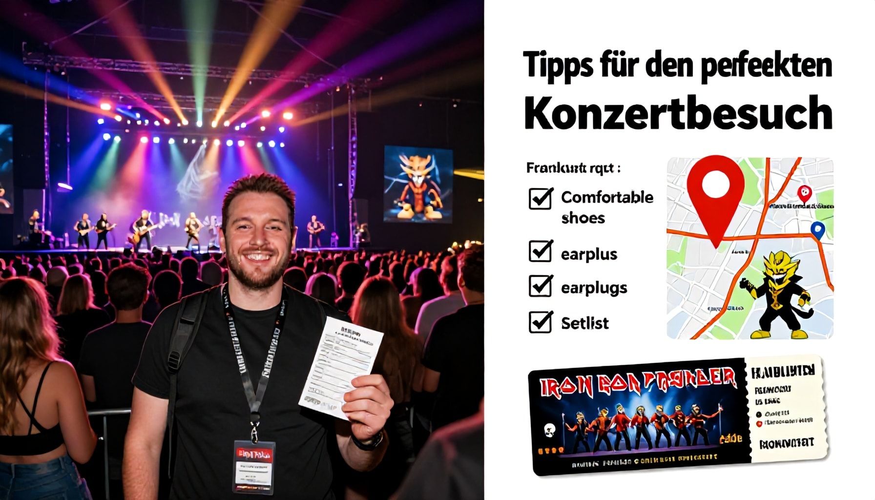 Tipps für den perfekten Konzertbesuch