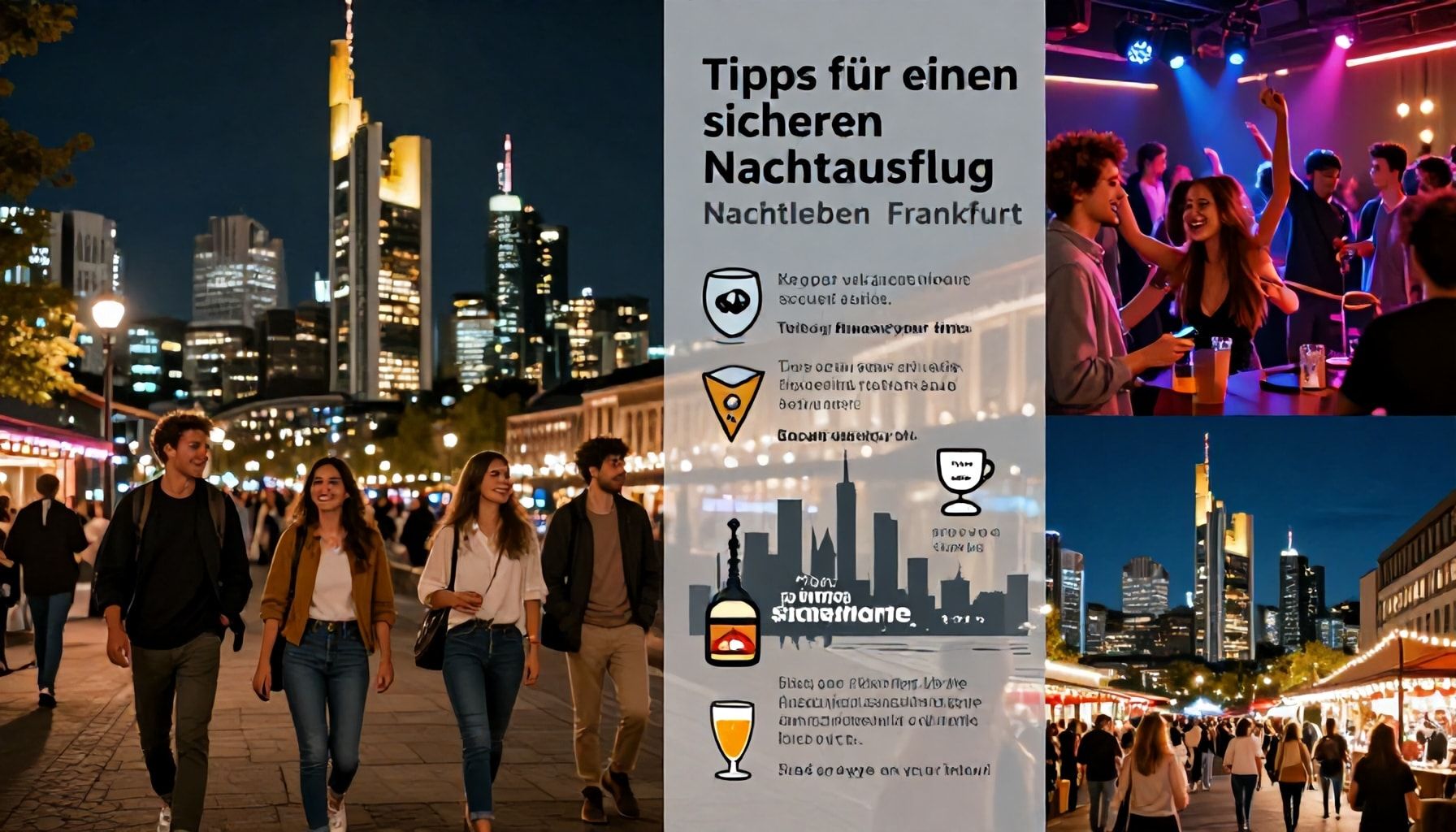 Tipps für einen sicheren Nachtausflug