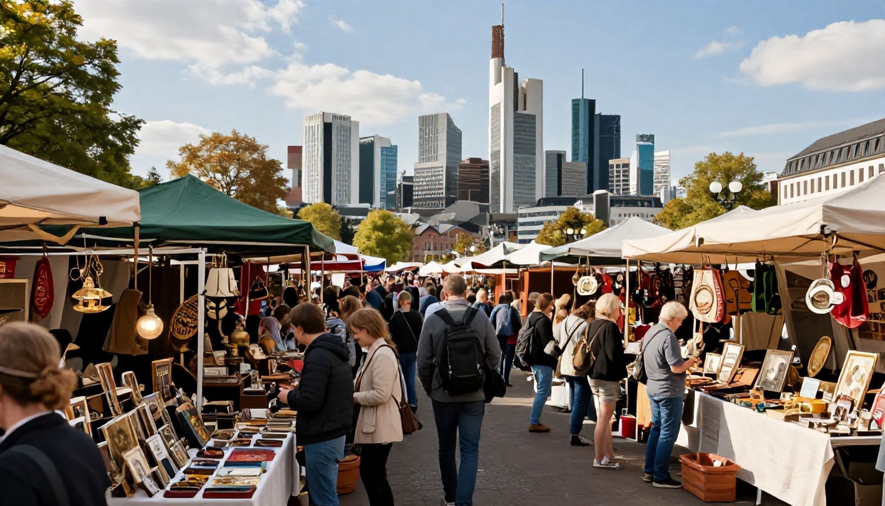 Über 300 Stände mit Schätzen aus aller Welt