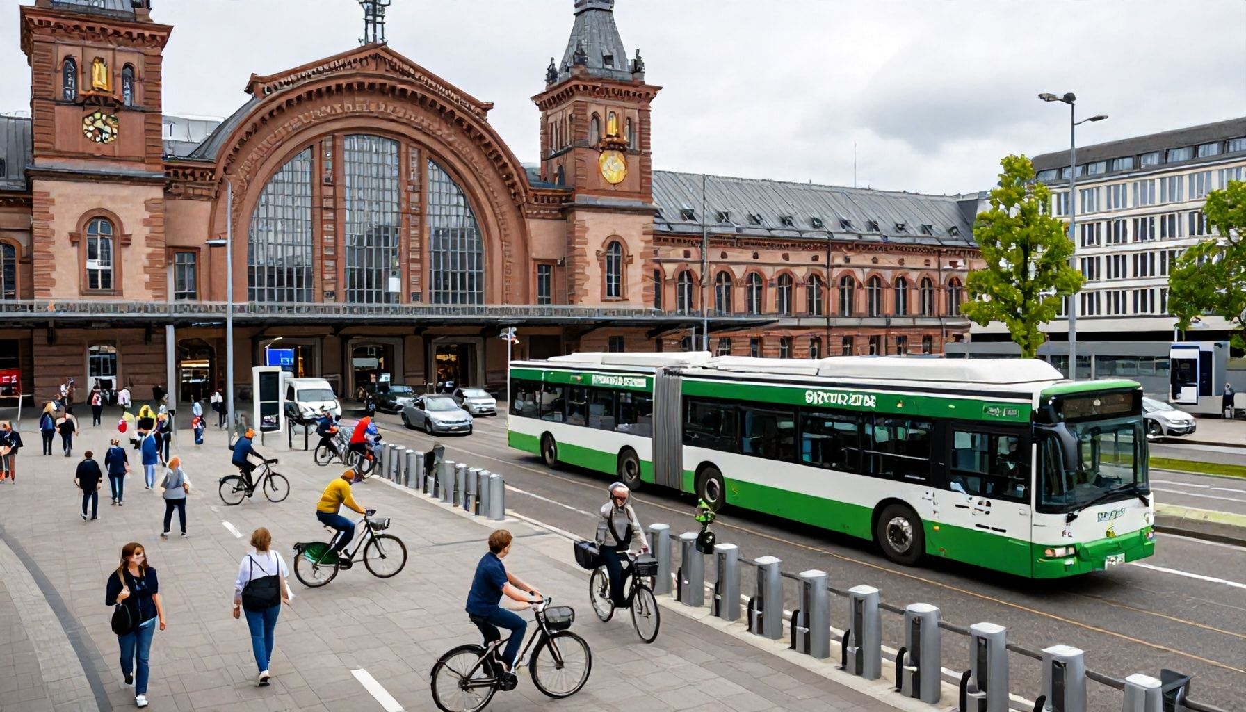 Umweltfreundliche Mobilität in Frankfurt