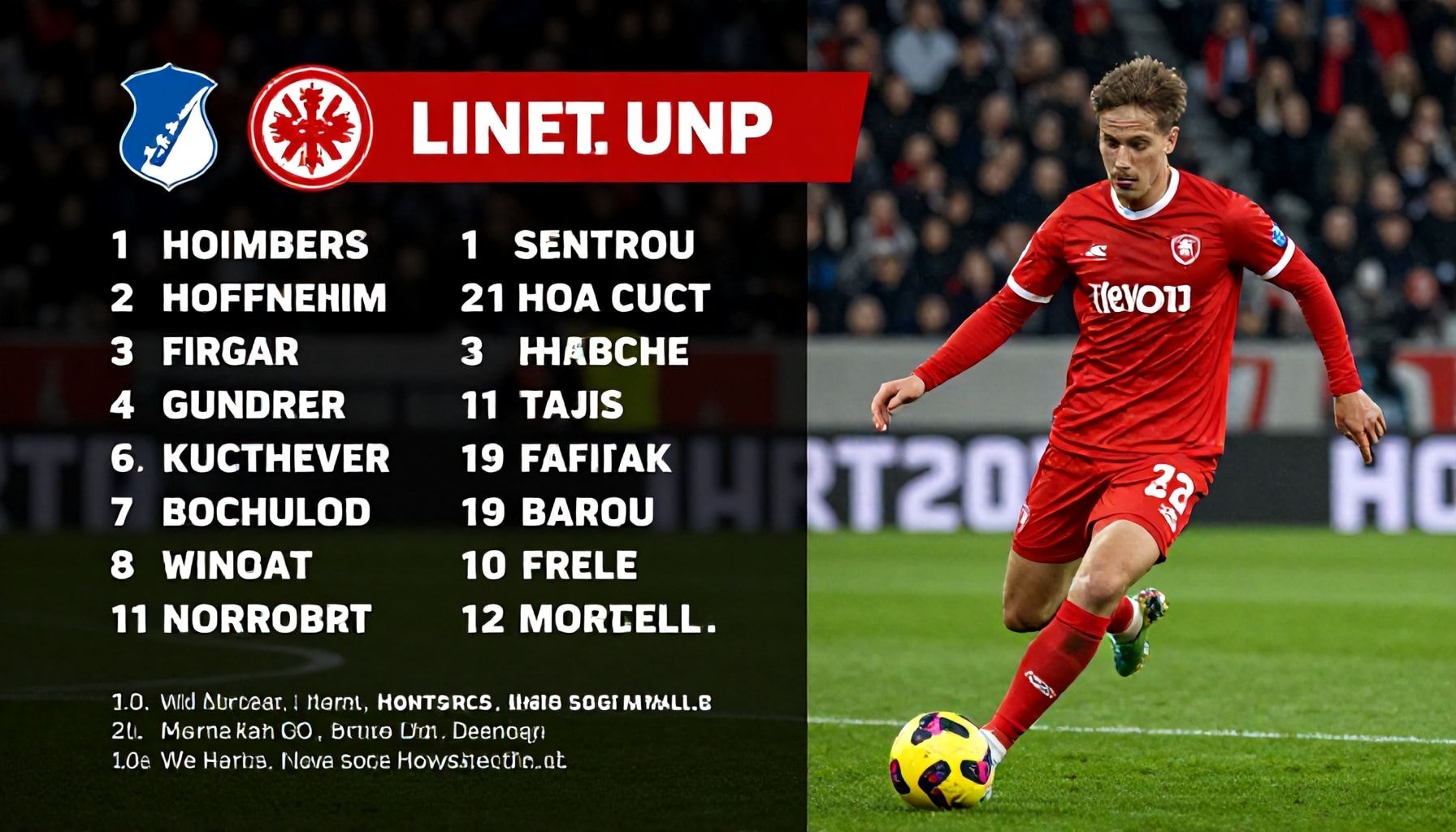 Verletzungs- und Sperrliste