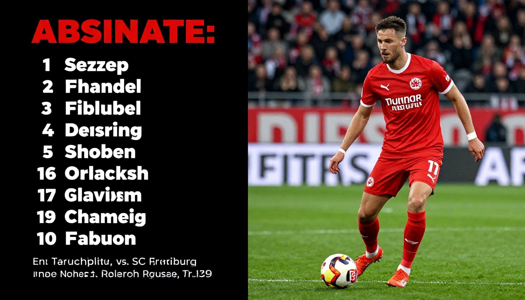 Verletzungsaktualisierungen und Ausfälle