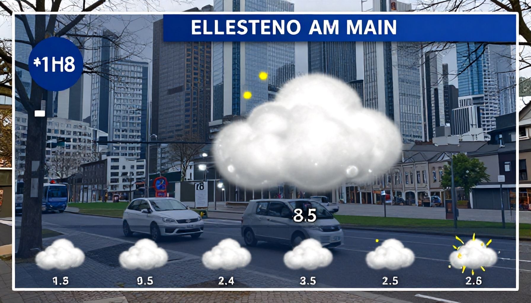 Wetterentwicklung in den kommenden Tagen
