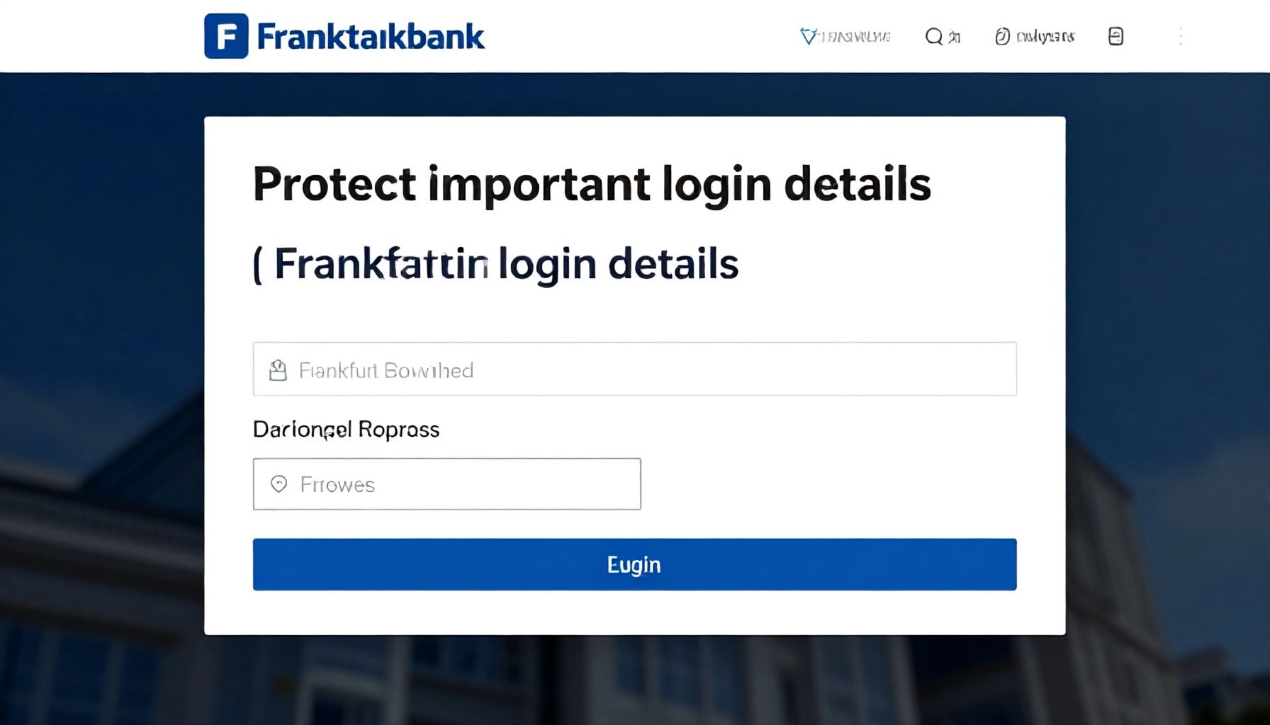 Wichtige Login-Daten schützen