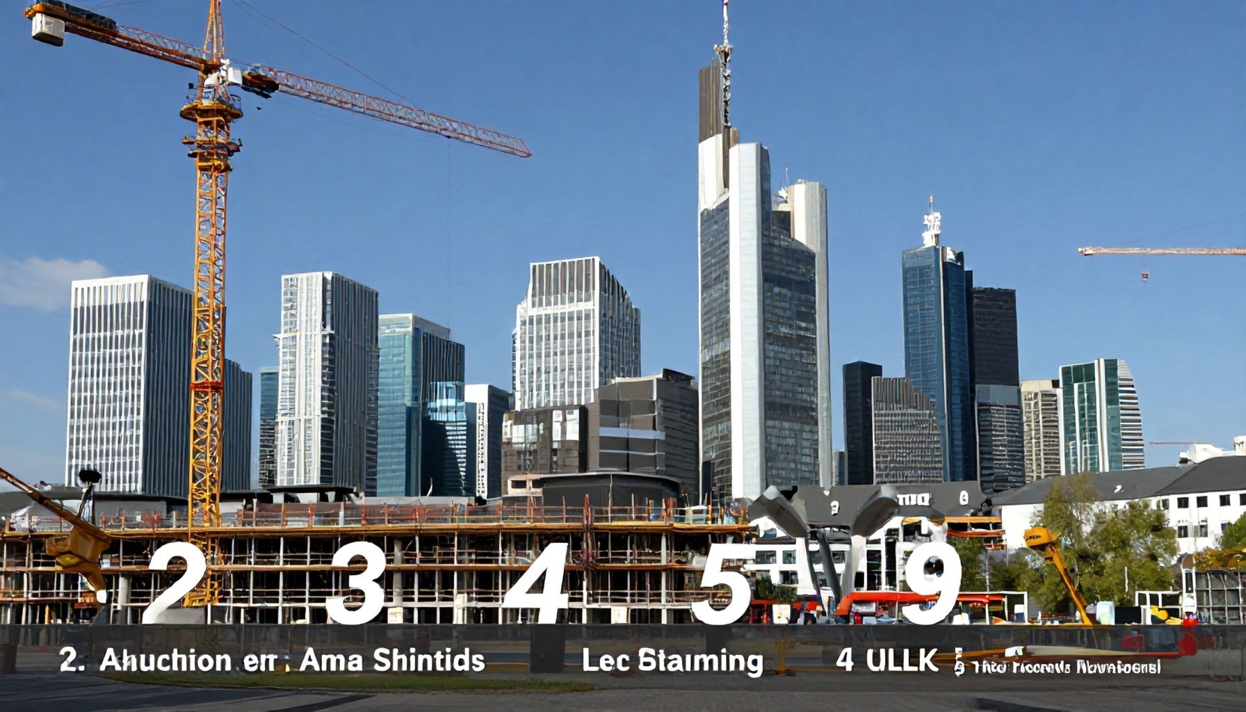 Wichtige Meilensteine im Bauprojekt