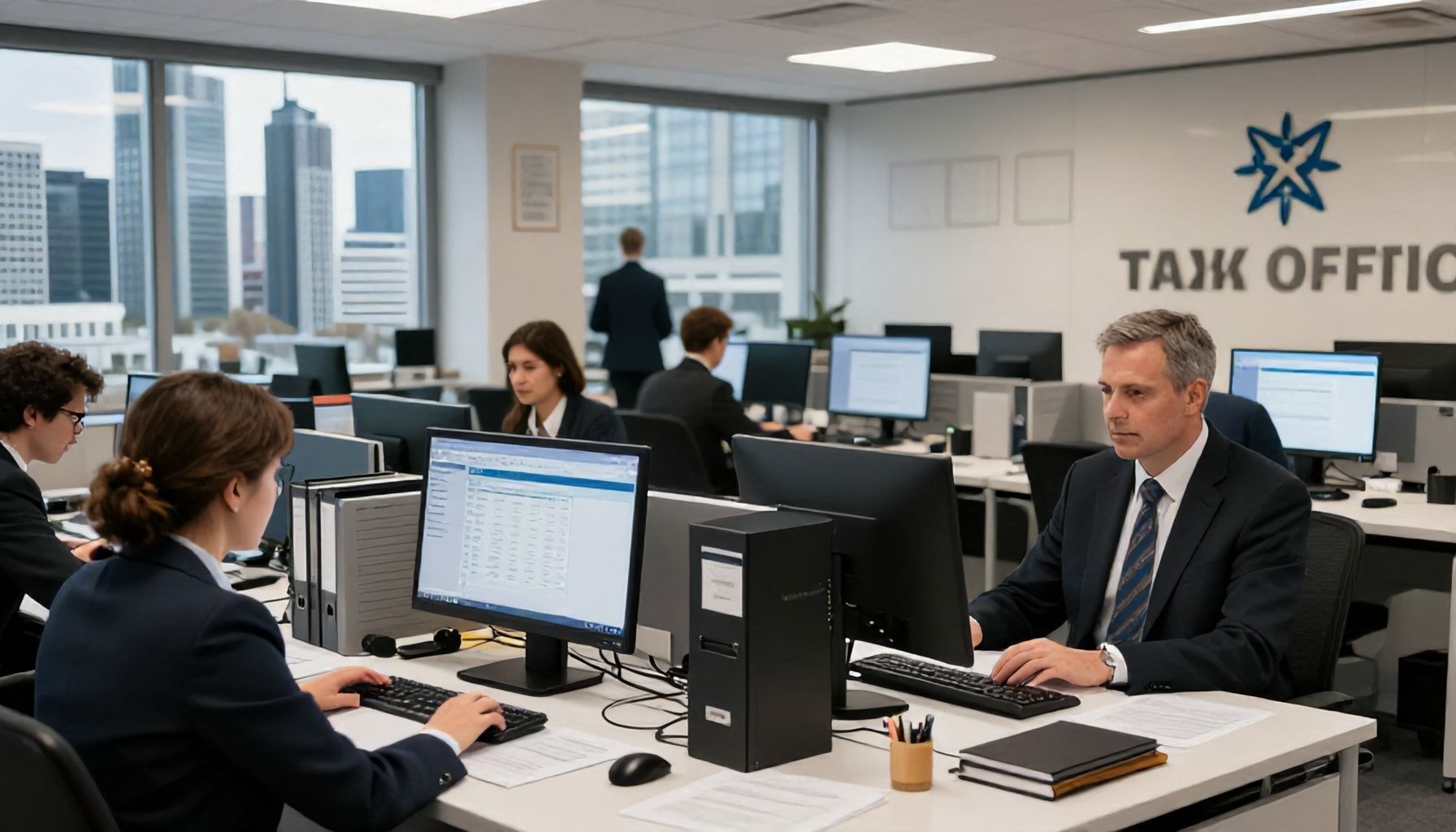 Wie das Finanzamt Frankfurt effizient arbeitet