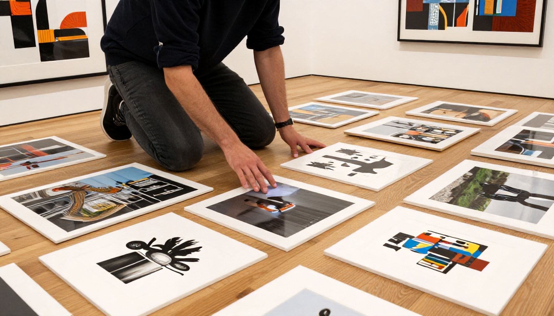 Wie die Auswahl der Kunstwerke erfolgt