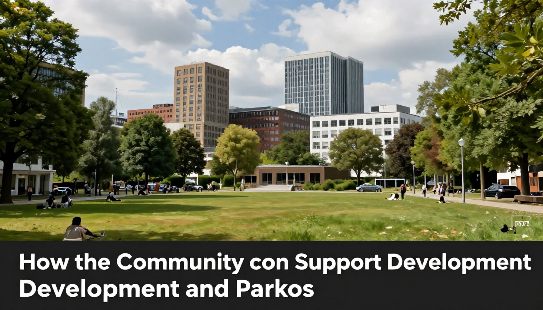 Wie die Gemeinschaft die Entwicklung unterstützen kann