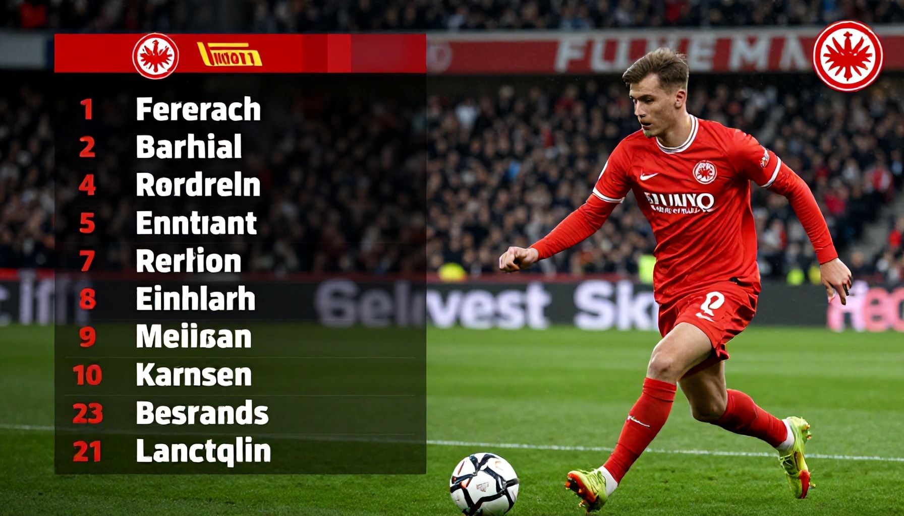 Wie Frankfurt die Tabelle erklomm