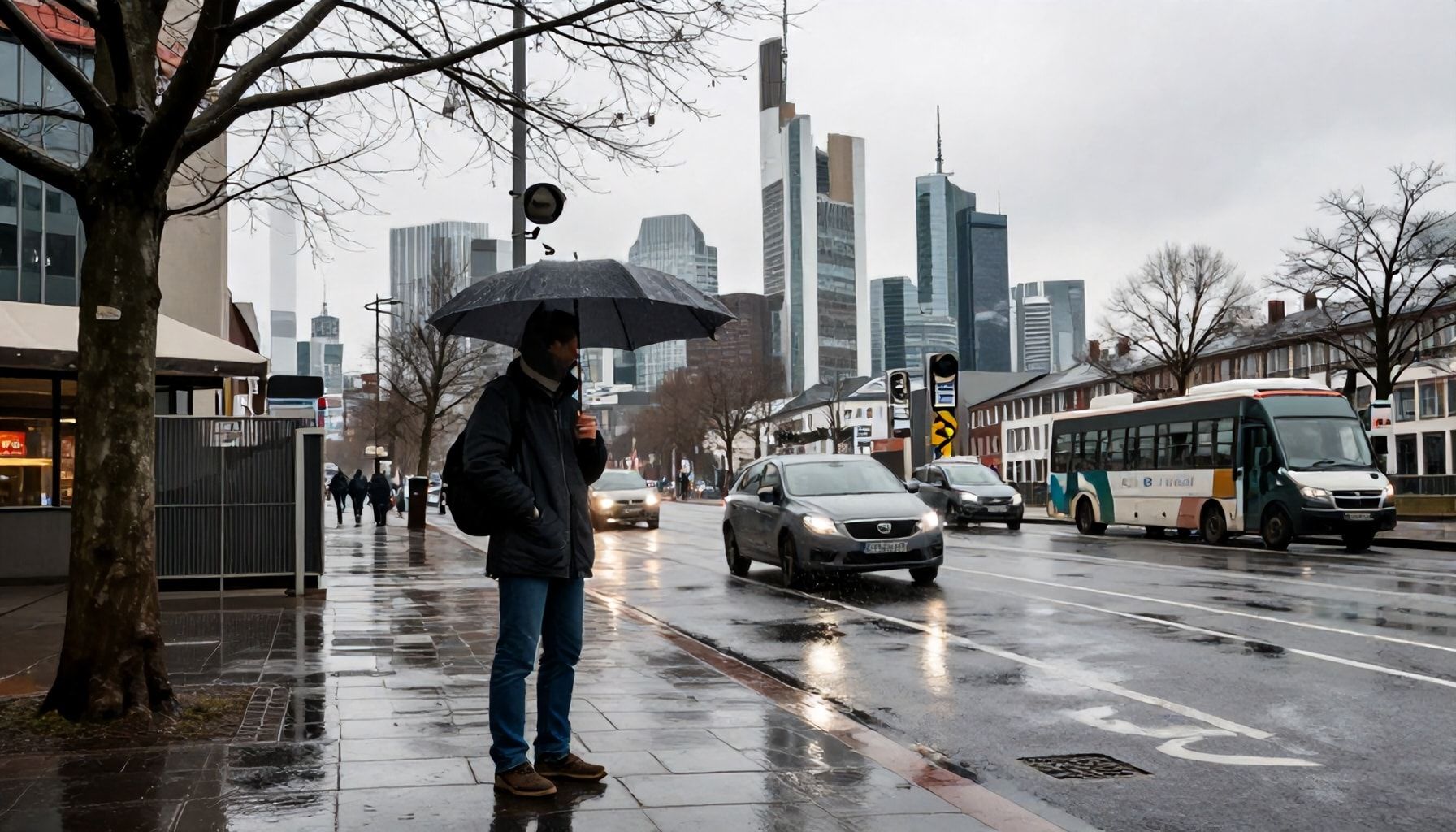 Wie man sich auf leichten Regen vorbereitet